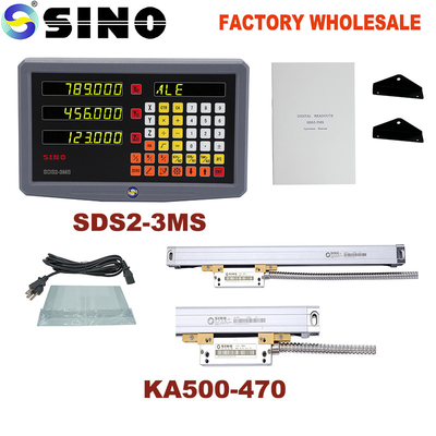 SINO-Digitalanzeige-Controller DRO SDS2-3MS CNC-Monitor IP64 zum Fräsen von Drehmaschinen-Bohrmaschinen