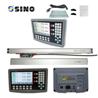 3-Achsen-Fräsmaschine mit LCD-DRO-Linear-Skala-Optik-Einkoder SDS2-3VA