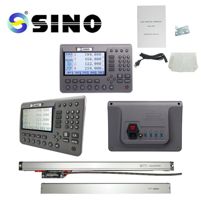 2 Achsen DRO SDS 200 Kit Metall LCD Full Touch Screen 0,005mm Auflösung Praktisch für Fräsmaschine