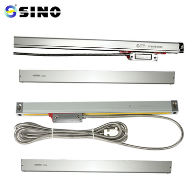 SINO KA-500 DRO Linearmaßstab 5um Drehmaschine Schlankes Gitterlineal Optischer Encoder TTL RS442