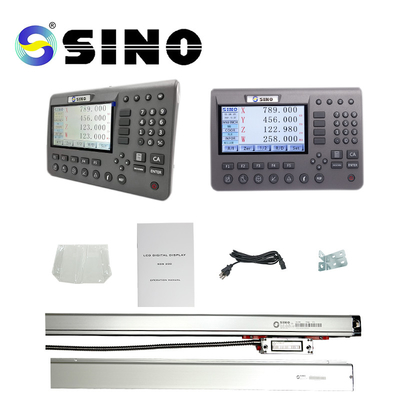 SINO KA600-1900mm Linear-Skala-Glassensor 3 Achsen DRO Digital Ausleseschirm für CNC-Fräsen und Drehmaschinen