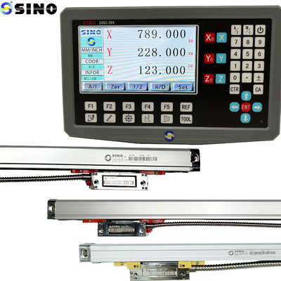 SINO SDS2-3VA 3 Achsen Digitale Ablesemeter mit KA300 Glas Linearliner TTL RS422 Signal