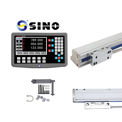 SINO SDS6-3VA 3-Achsen-DRO-Digitalleseanzeige für Lathe, Linearglas-Skala-Encoder, Gitterliner