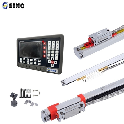 Metall Sino SDS5-4VA Digital Display Meter mit vier Achsen LCD-Bildschirm Allgemeine Ablesungen für Fräsen Boring Schleifmaschine