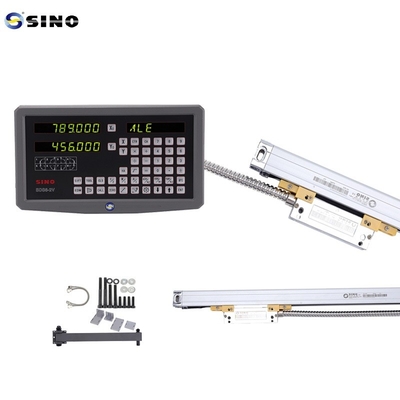 SDS6-2V Digitale Ablesung SINO LED-Bildschirm 2 Achsen DRO-System 60Hz Für Fräsmaschine