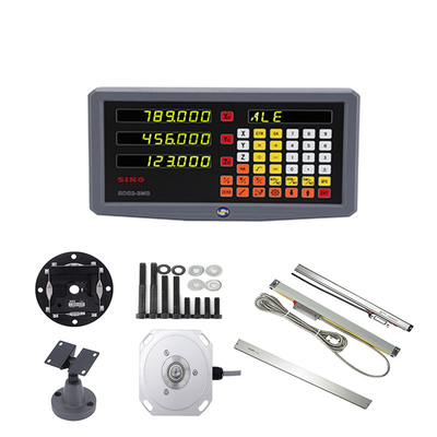 SINO SDS2-3MS Digitale Ablesesystem mit 3-Koordinatennummer-Anzeige für Drehmaschinen und Fräsmaschinen