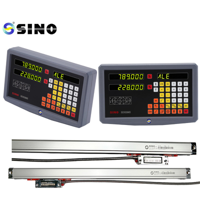 SINO SDS2MS Digitale Ablesung 2 Achsen Optik mit Winkellinear Encoder Länge 7-102cm Für Fräsmaschine