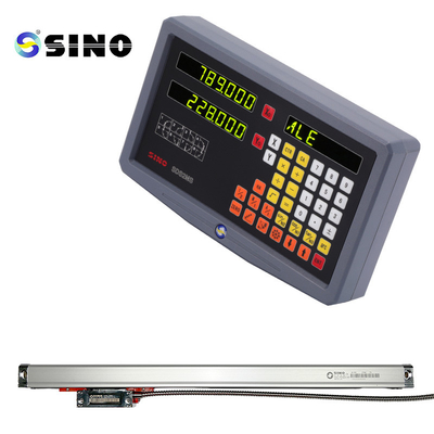 SINO SDS2MS Digitale Ablesung 2 Achsen Optik mit Winkellinear Encoder Länge 7-102cm Für Fräsmaschine