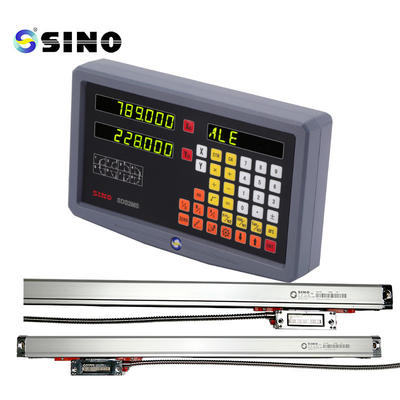 SINO SDS 2MS Digitale Ablesung 2 Achsen mit linear magnetischer Skala Dro Kit für Fräsmaschinen