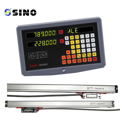 SDS DRO 2MS-Digitallesesystem DRO 2 Achse mit KA300-Magnet-Skala-System Linearfehlerkorrektur