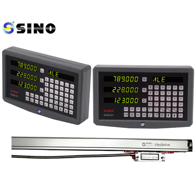 SINO DRO SDS6-3V Linear-Encoder-Glasmaßstab mit 3-Achsen-Digitalanzeige