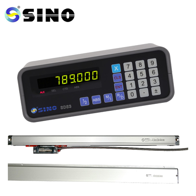 SINO SDS6-2V Magnetskalen-DRO-Kit, 3-Achsen-Glas-Linear-Optik-Encoder-Fräsmaschine