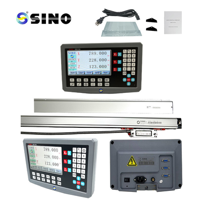 3-Achsen-Fräsmaschine mit LCD-DRO-Linear-Skala-Optik-Einkoder SDS2-3VA