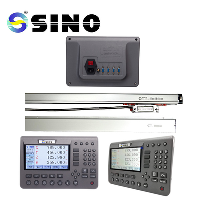SINO 4 Achsen SINO Digitale Ablesesystem SDS200 DRO Metall-LCD mit linearem Encoder-Kit für Fräsmaschine