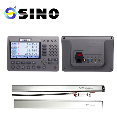 2 Achsen DRO SDS 200 Kit Metall LCD Full Touch Screen 0,005mm Auflösung Praktisch für Fräsmaschine