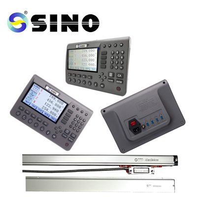 SINO SDS200 Fräsen DRO Kit mit digitalen Auslesen Anzeige Meter Set für CNC Drehmaschine und EDM