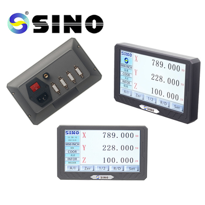 SINO DRO Kit Test Instruments Digital Readout System-lineare Glasskala SDS200S für Drehbank-Bohrmaschine