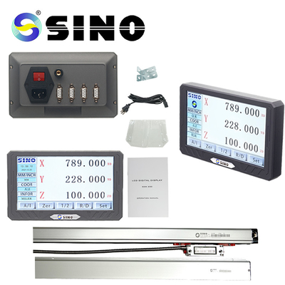 Drei-Achsen-Digital-LCD-Leseanzeige SINO SDS200S Lineare optische Encoder