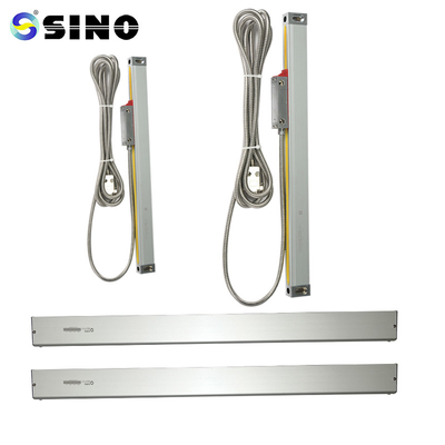 Optischer linearer Skala-Encoder 5 um 120 mm Verfahrweg für 2-Achsen-Digitalanzeigesystem-Drehmaschine