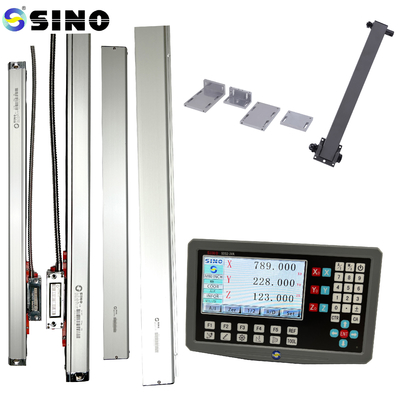 SDS2-3VA LCD Dro Digitale Ablesekit Anzeige TTL Signal 9 Pins für Drehmaschinen CNC-Maschinen