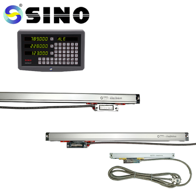 Hochpräzisionsdrehmaschine 1μM Lineare Skala Digitale Ablesung DRO 2/3 Achsen Encoder für Drehmaschine SINO KA600-2100mm