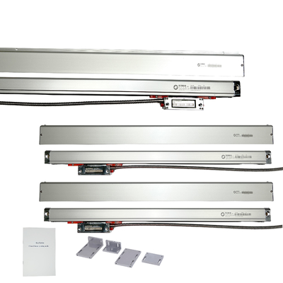 Hochpräzisionsdrehmaschine 1μM Lineare Skala Digitale Ablesung DRO 2/3 Achsen Encoder für Drehmaschine SINO KA600-2100mm
