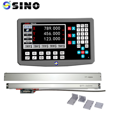 RoHS 3 Achsen DRO Kit Fräsen Drehmaschine Gitter Digitalleseschirm 5um optische Lineal Linear Scale Encoder