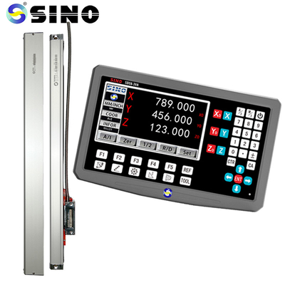 SINO SDS6-3VA 3-Achsen-Digitales Ablesesystem DRO Messmaschine für Fräsen/Lähte RS232C