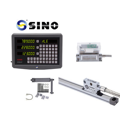 SION SDS6-3VA 3 Achsen Metallgehäuse Digitale Ablesung DRO Linear Scale Kit Fräsmaschine
