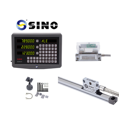 SINO SDS6-3V Glas-Linienskala-Meter Drehmaschine Digitale Ablesung DRO 3 Achse 1um