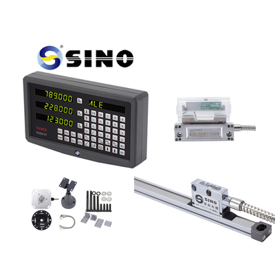 Eisen-DRO-Fräsmaschine Digitale Anzeigemeter mit 3-Achsen-Digitallesesystem AC100-240V
