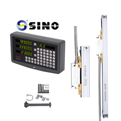 SINO 3-Achsen SDS6-3V Kit Digitales Ablesesystem DRO mit RS232-C-Ausgabe Linear Encoder für Drehmaschine