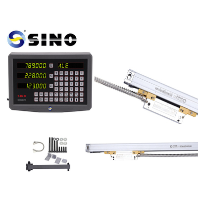 SINO 3-Achsen SDS6-3V Kit Digitales Ablesesystem DRO mit RS232-C-Ausgabe Linear Encoder für Drehmaschine