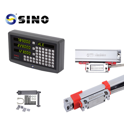 SINO 3 Achsen SDS6-3VA DRO Anzeige TTL mit linearem Encoder Skala A Serie von KA für Drehmaschine Fräsen CNC Bohrmaschine