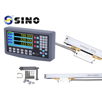 Messung mit SINO 3-Achsen-Digitallese SDS2-3VA 5 Mikron-Linear-Encodern