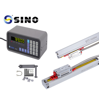 TTL Einsachsiges SINO-Digitallesesystem DRO SDS3-1 mit transparenten Abdeckungs-Linear-Encoder für Drehmaschine