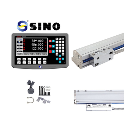 Zur Verwendung mit Fräsmaschinen, SDS6-3VA 3-Achsen Dro Digitale Ausleseschirm mit linearer Glasskala Encoder Gitter