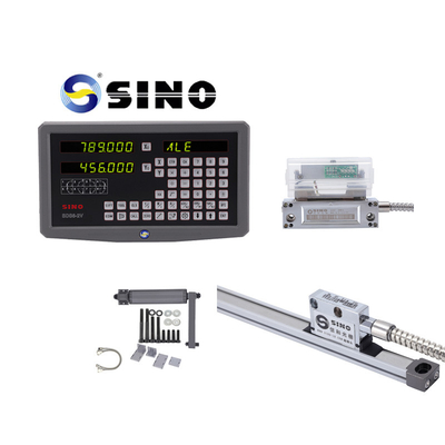 2-Achsen-SDS6-2V-Digitallesesystem und KA-lineare Glasgitterliner an der Drehmaschine