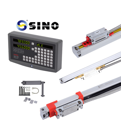 2-Achsen-SDS6-2V-Digitallesesystem und KA-lineare Glasgitterliner an der Drehmaschine
