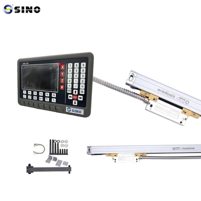 Metall Sino SDS5-4VA Digital Display Meter mit vier Achsen LCD-Bildschirm Allgemeine Ablesungen für Fräsen Boring Schleifmaschine