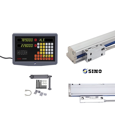 SINO TTL RoHS 2-Achsen Digitalanzeige SDS2MS für Drehmaschine, multifunktionale DRO-Messsysteme mit Linearmaßstab