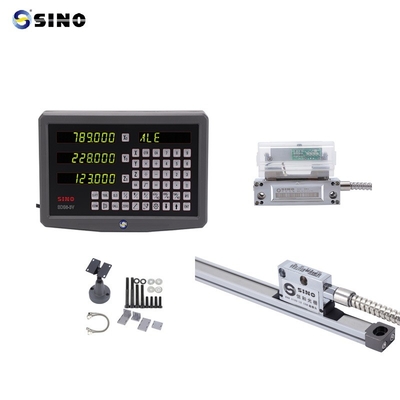Metall 3-Achsen Digitalanzeigesystem SDS6-3VA mit hochpräziser optischer digitaler Linearmaßstab für Dreh- und Fräsmaschinen