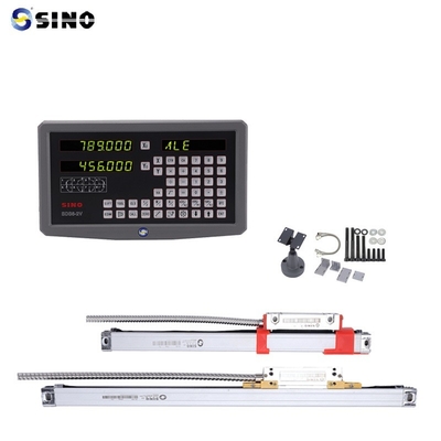 SINO 2-Achsen SDS6-2V Digitale Auslese Anzeige mit linearer Glasskala