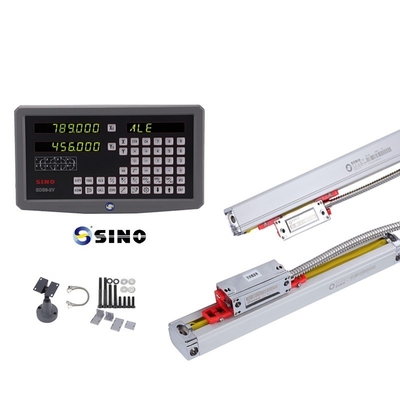 2 Achsen CE SDS6-2V SINO Digitale Ablesesystem mit LED-Display Linear Encoder für Drehmaschine