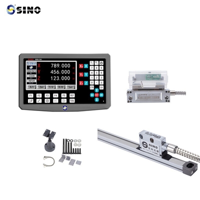 SINO SDS6-3VA 3-Achsen-Fräswerkzeugmaschine mit digitaler Ablesung SiNO RS422 DRO Linear Scale Optical Encoder