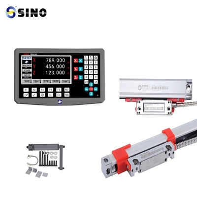 SINO SDS6-3V 2/3 Achse Digitale Ablesung Klasse Lineare Endoder Skala KA600-1300mm DRO Anzeige 5um