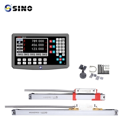 SINO SDS6-3V 2/3 Achse Digitale Ablesung Klasse Lineare Endoder Skala KA600-1300mm DRO Anzeige 5um