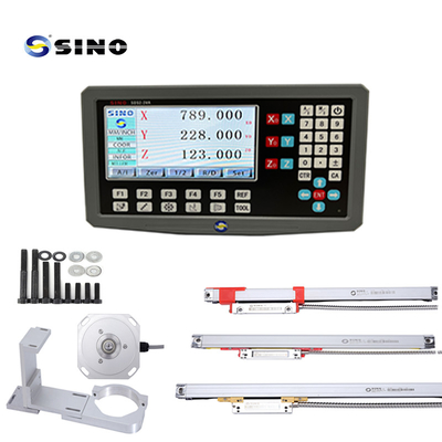 SINO SDS2-3VA LCD DRO 3-Achsen-Digitallesesystem für Bohren und Fräsen mit Encoder