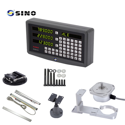 SINO SDS6-3VA 3-Achsen-Digitalleseklasse Linear-Encoder mit 0,005 mm Auflösung TTL-Eingang