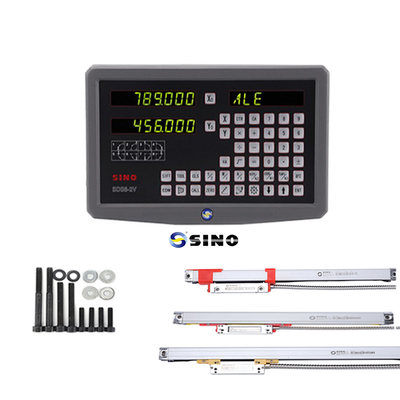 SINO SDS6-2V Digitale Ablesung Metall LED Digitale Ablesung 2 Achsen DRO-Kits 60Hz Für Fräsmaschine